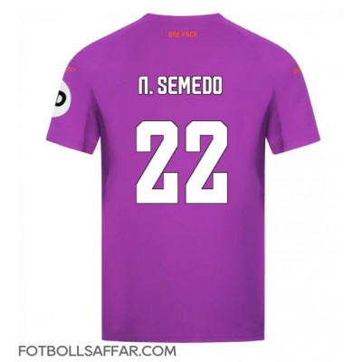 Wolves Nelson Semedo #22 Tredjeställ 2024-25 Kortärmad Wolves Nelson Semedo #22 Tredjeställ 2024-25 Kortärmad